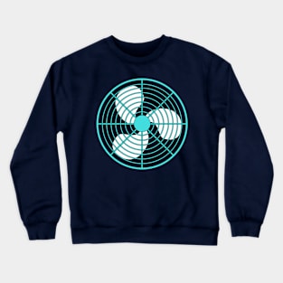 Blue Fan Crewneck Sweatshirt